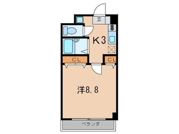 エストゥディオ甲子園口の物件間取画像